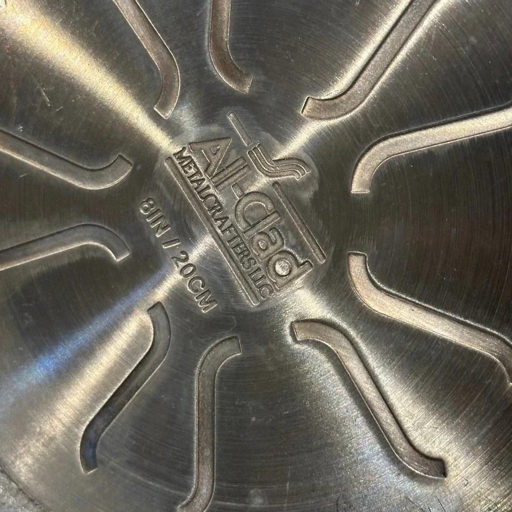 All-Clad 8 Inch Nonstick Fry Pan Hard Anodized Aluminum Skillet Induction Base